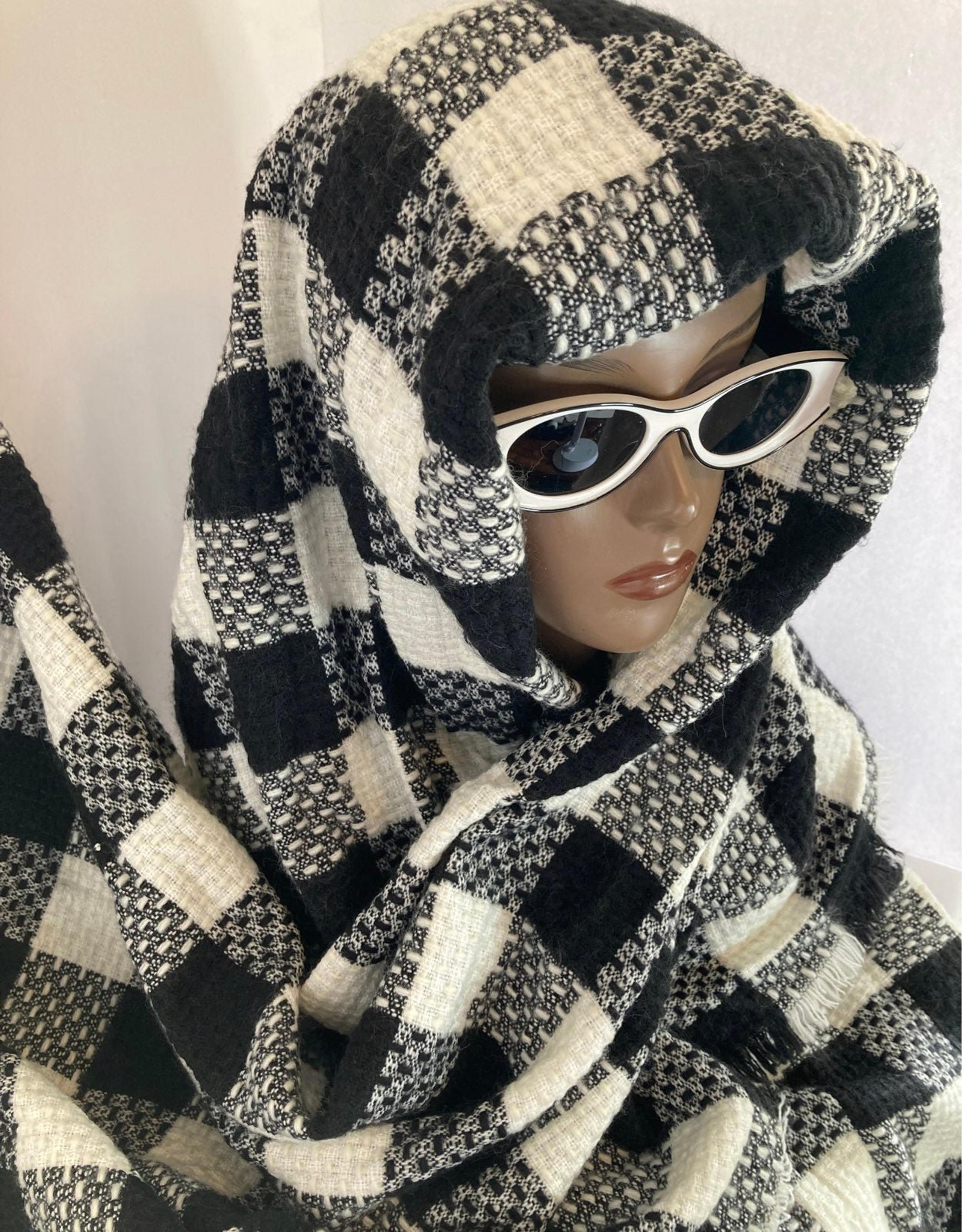 Plaid Shawl, Wrap, Throw, Fashion Forward, Warm and Cozy, Traveling