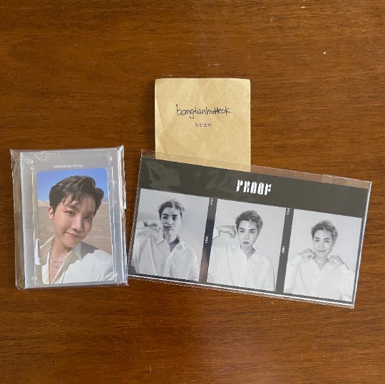 BTS PROOF Weverse Pre-Order Benefit J-Hope Set