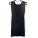 Lanvin flower silk printed 3D flower open back midi dress