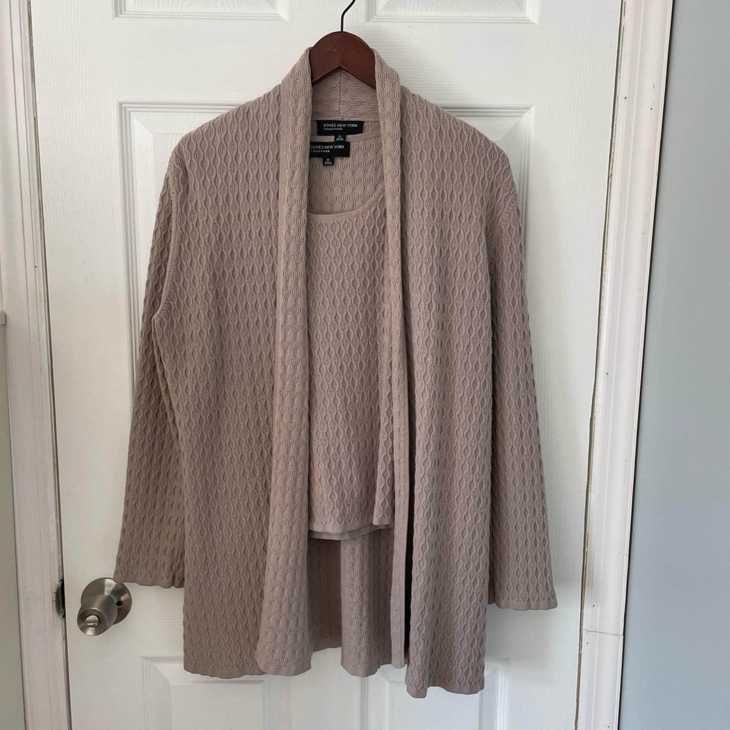 Jones New York Cardigan Sweater Set