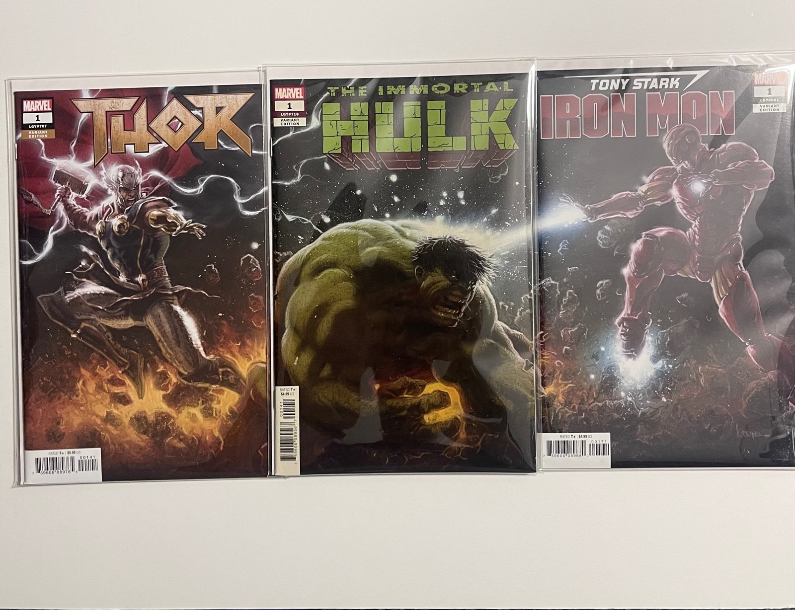 Iron man, hulk, and Thor connecting cover