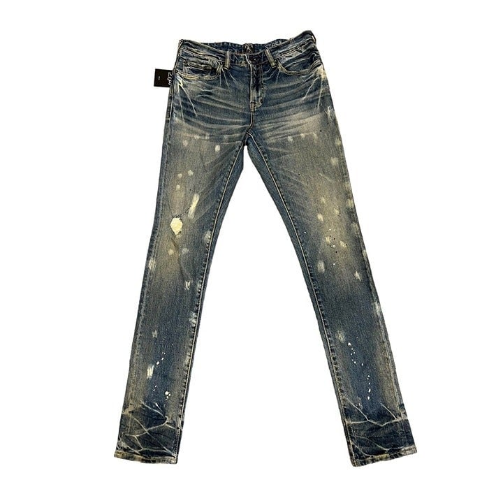 PRPS Cayenne Slim Tapered Fit Men's Stretch Jeans Size Blue 32/32