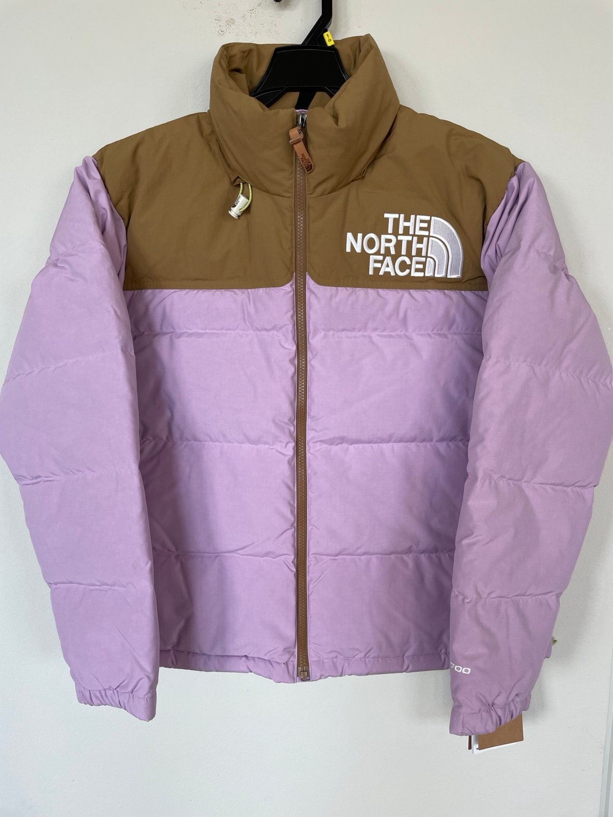 NWT The North Face Women 92 LFHT Puffer Jacket LUPIN/UTILTYBRN 700fill XL