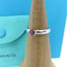 Tiffany Pink Tourmaline Silver Ring ET304B