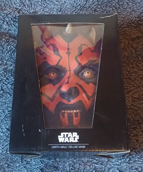 Star Wars Darth Maul Sith Lord Deluxe Mask Collectors Limited Edition Disney