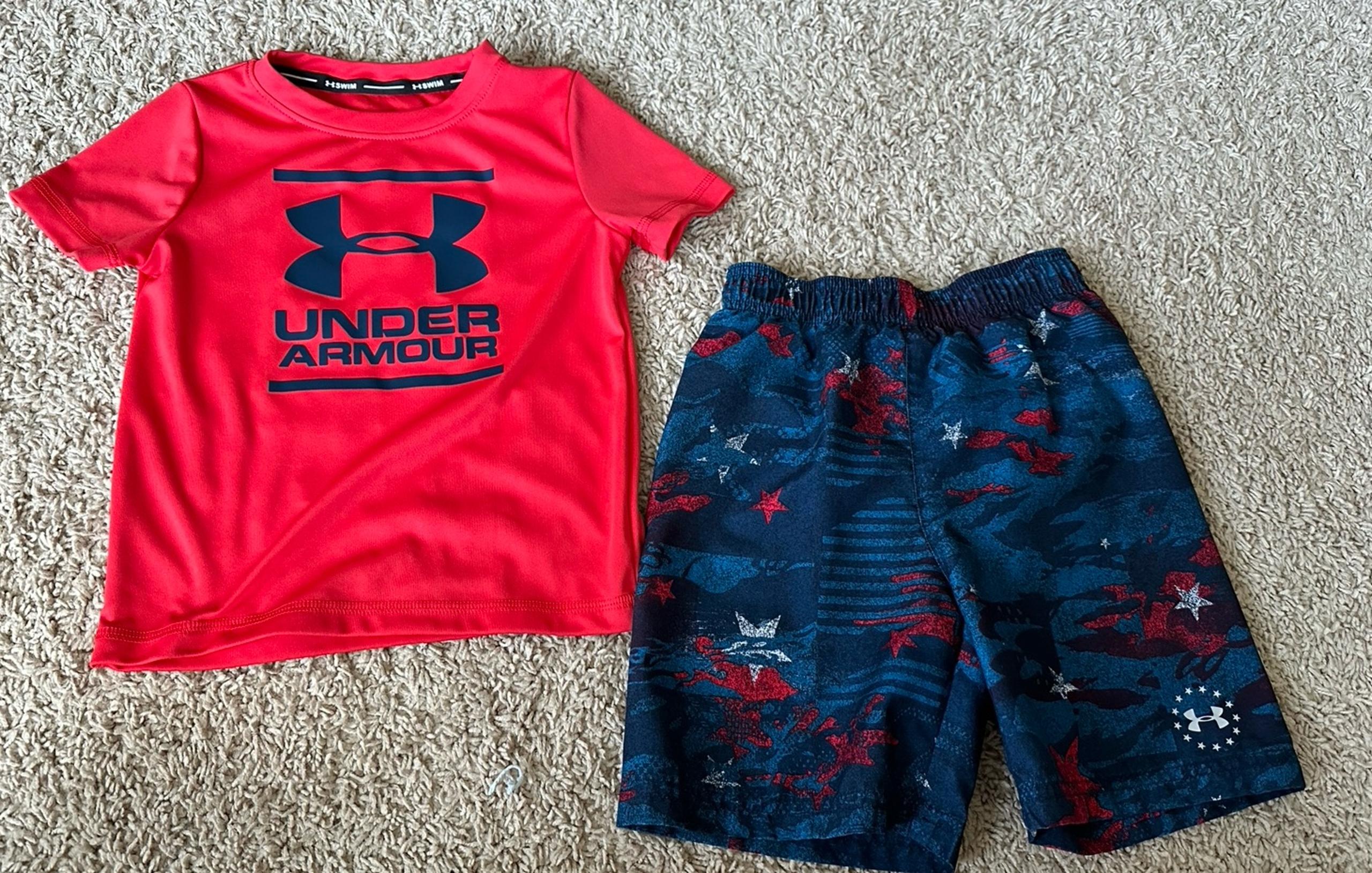 Under Armour Boys Toddler Swimsuit set