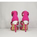 Michael MICHAEL KORS Women's Amal Dress Sandals Size 9 Dragonfruit NWT