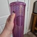 Starbucks Disneyland Studded Bling Tumbler