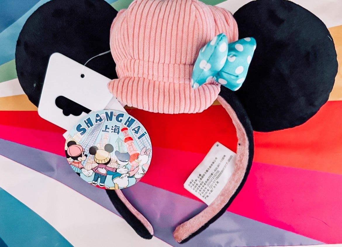 Disney Parks Pink Hat special edition minnie ears *RARE* super cute!