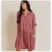 Grayson Frank & Eileen The Change Maker Shirt Dress 2 Small Salmon NWOT 198