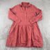 Grayson Frank & Eileen The Change Maker Shirt Dress 2 Small Salmon NWOT 198