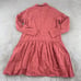Grayson Frank & Eileen The Change Maker Shirt Dress 2 Small Salmon NWOT 198