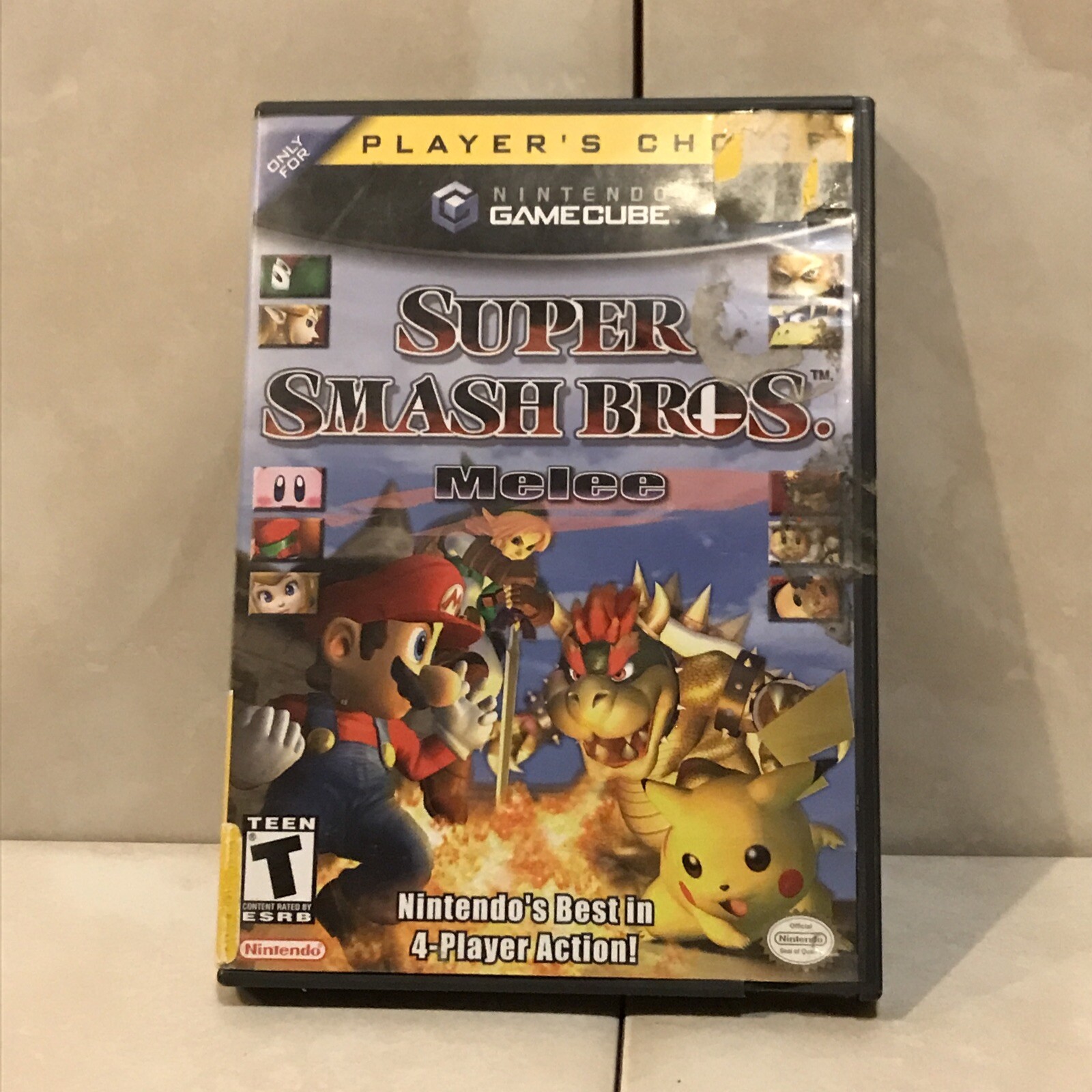 Super Smash Bros. Melee (GameCube, 2001) - English Version TESTED & WORKING WELL
