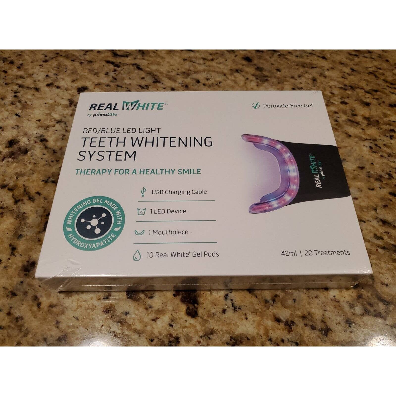 Primal Life Organics Real White Teeth Whitening System NEW SEALED MSRP 600