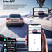 Dash Cam, Dashcam Front and Rear Cameras, 4K+2.5K Full HD Dash Camera for Cars,