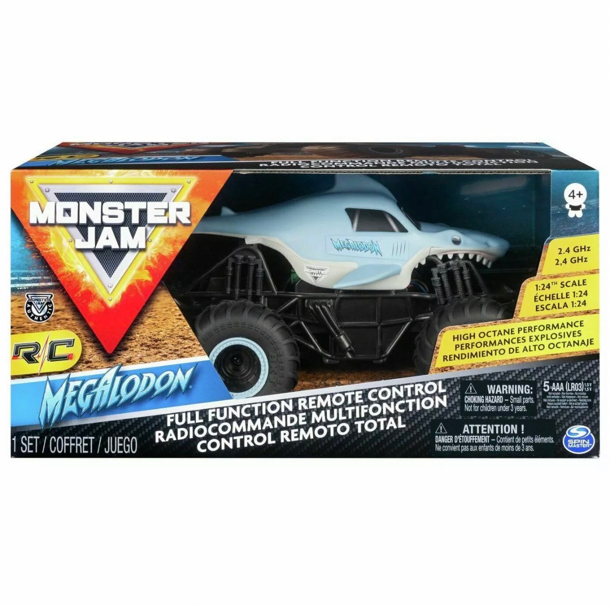 Monster Jam Official Megalodon Remote Co