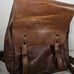 LXY Vegan Leather Backpack Vintage Laptop Bookbag for Women Men Brown Faux.