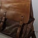 LXY Vegan Leather Backpack Vintage Laptop Bookbag for Women Men Brown Faux.