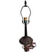 P.S.T. Industries Paul Sahlin Tiffany Lamp Base Accent Table Lamp + Orig Finial