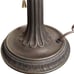 P.S.T. Industries Paul Sahlin Tiffany Lamp Base Accent Table Lamp + Orig Finial