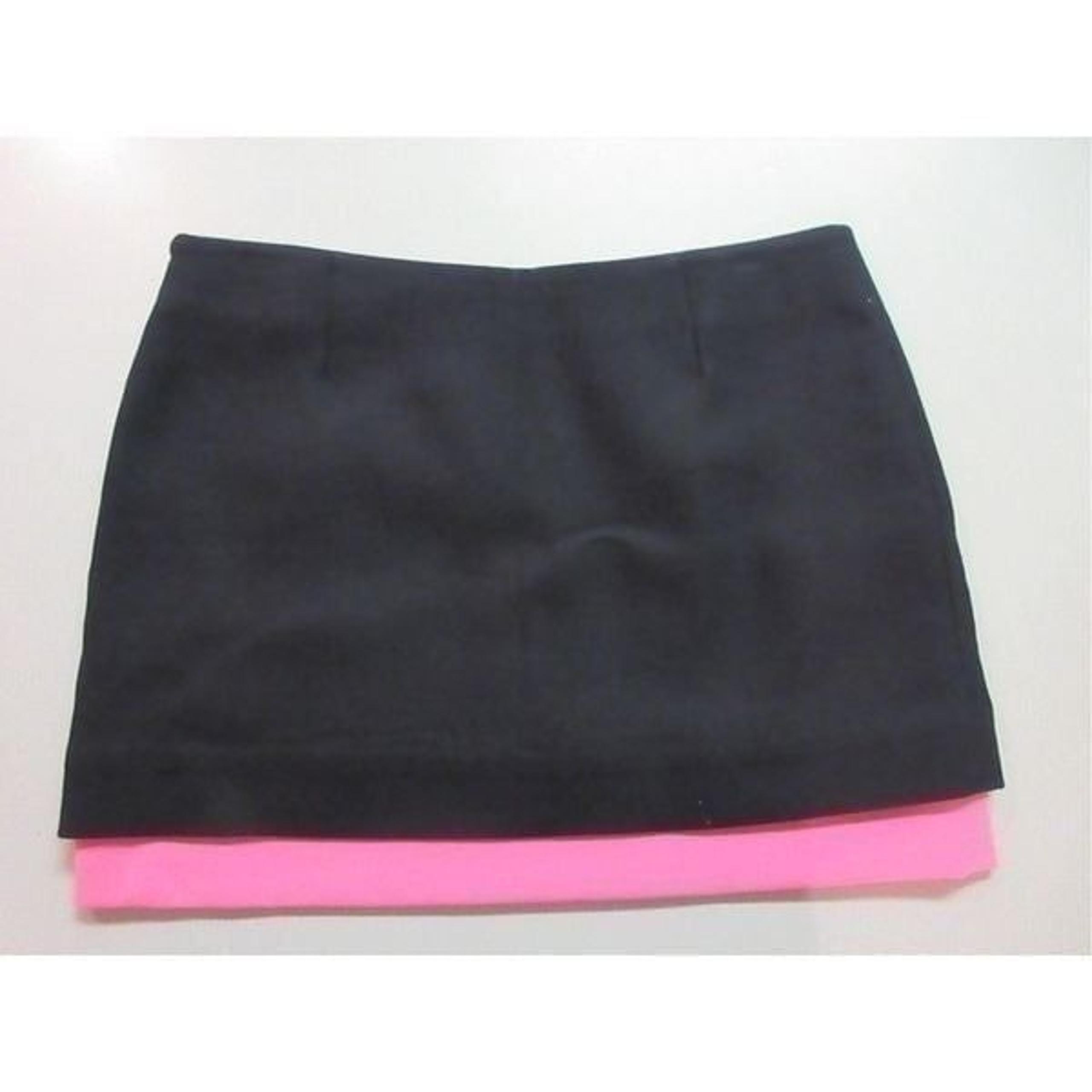 Diane VonFurstenberg skirt navy & pink sz 6