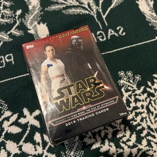 Sealed Star Wars card Box