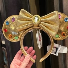 Disney Parks Marvel Loungefly Thanos Infinity Stone Ears Headband Loungefly