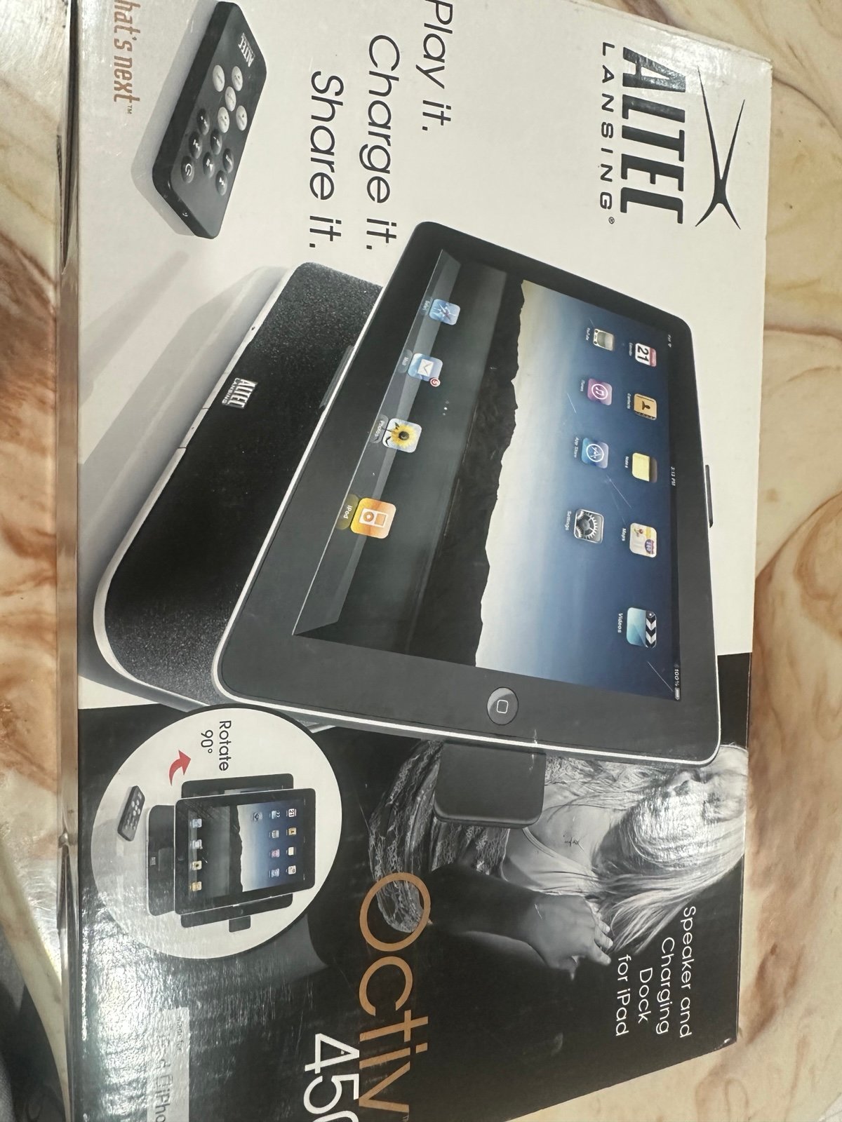Altec Lansing Bluetooth Docking Station OCTIV450 iPad Speaker Dock