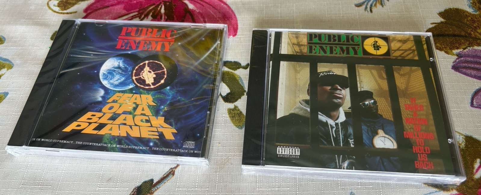 Lot Of 2 Public Enemy CDs New Sealed Old School Vintage 80s 90s RARE Flava Flav