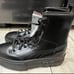 Puma Dua Lipa Boots Womens Size 9.5 Black Leather Platform Combat Shoes