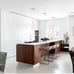 Gold Pendant Lights, 3 Pack