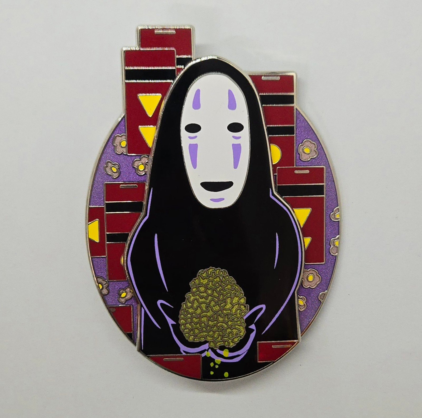 Spirited Away No Face Pop Olympus/Yoyo Studio Ghibli Fantasy Pin