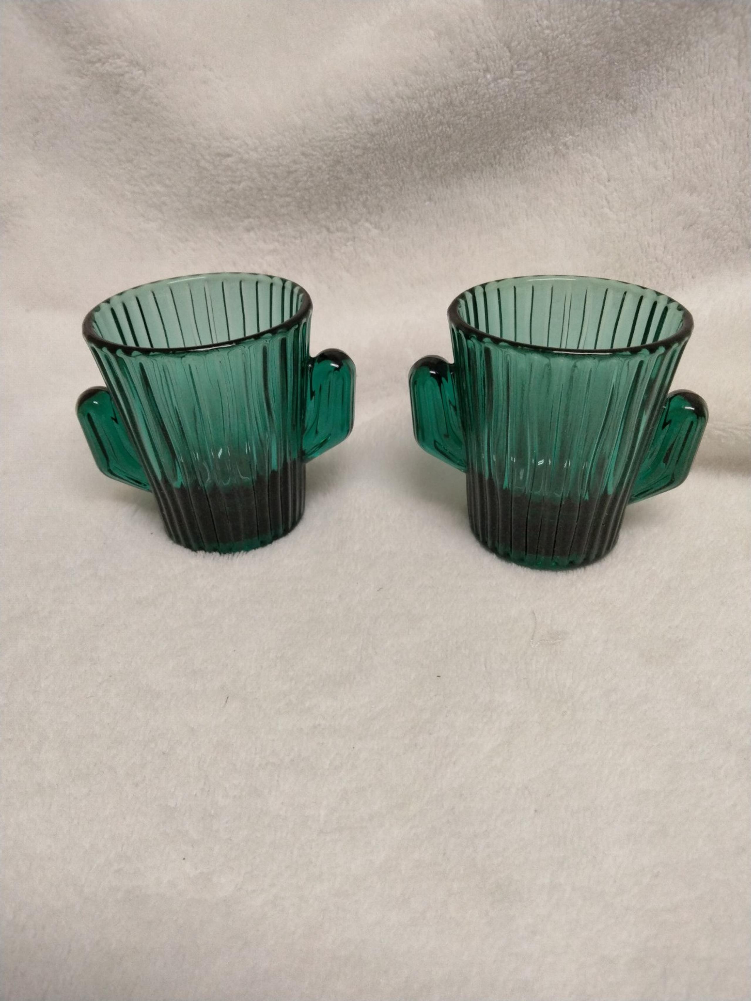 Vintage Libbey Cactus Shot Glasses