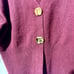 Commense Elegant Metal Button Short Cardigan