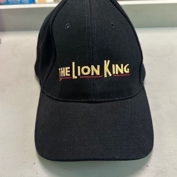 Disney Unisex The Lion King Broadway Musical VIP Black Adjustable Classic Hat OS