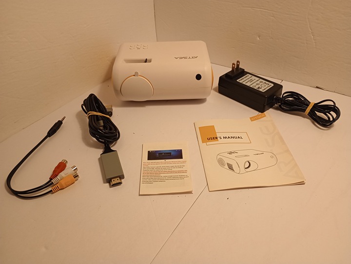 Artsea Mini Portable Projector Tested and Works Great