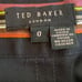 Ted Baker London Black Mini Shirt Pleated A Line School Girl Skirt Womens SZ 0