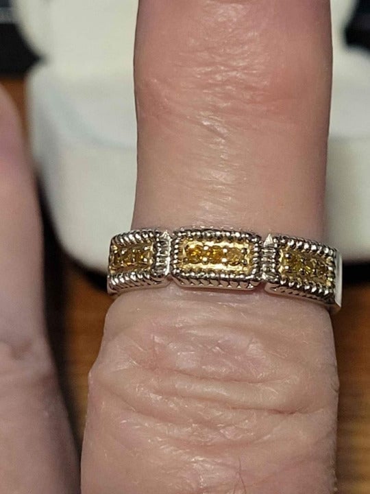 Yellow Diamond Ring