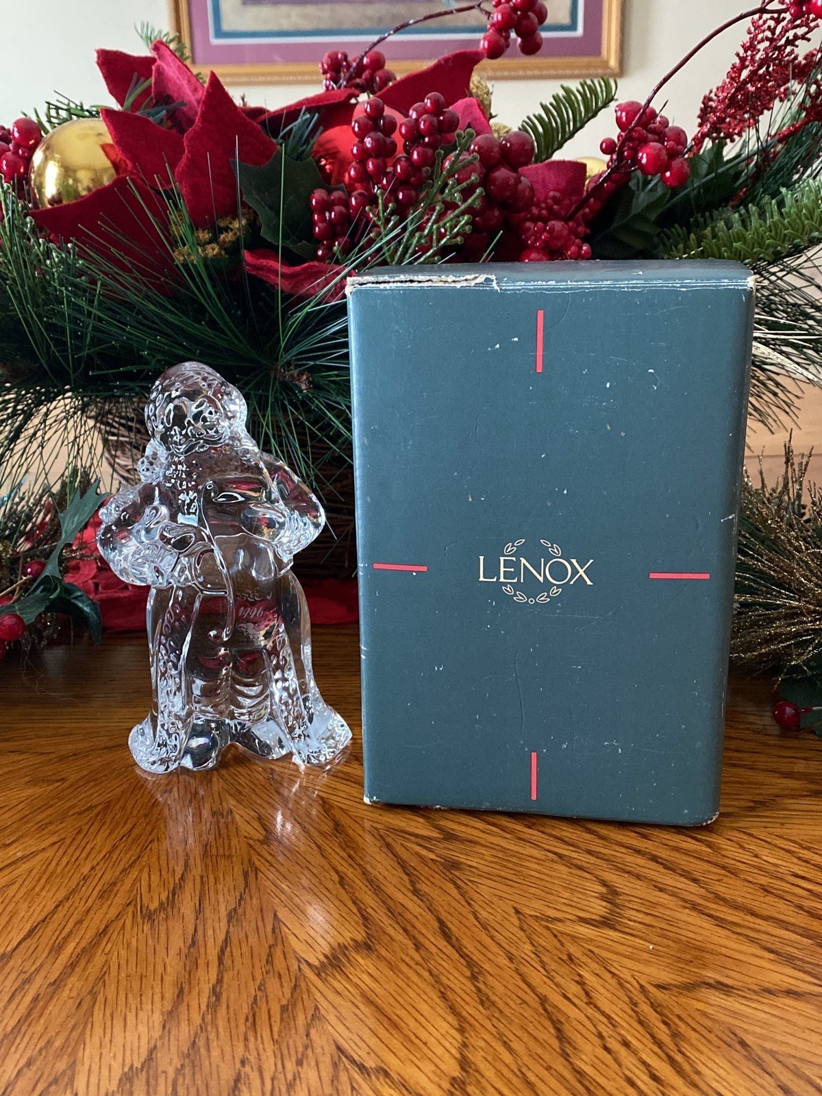 Lenox crystal Santa Claus figurine