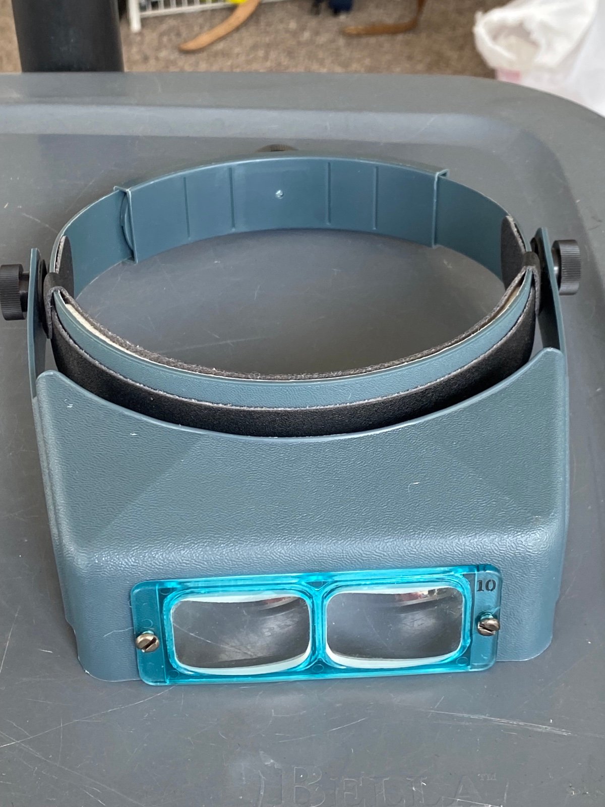 Donegan OptiVISOR Headband Magnifier with #10 3.5X Lens w/ 4 Focal Length