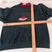 Vintage Cardinal Sweatshirt Womens Size XL Green Red Winter Granny USA Made