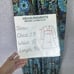 Vtg. R & K Size 14 Maxi Halter Dress Stretch Smocked Empire Waist Plunge Neck