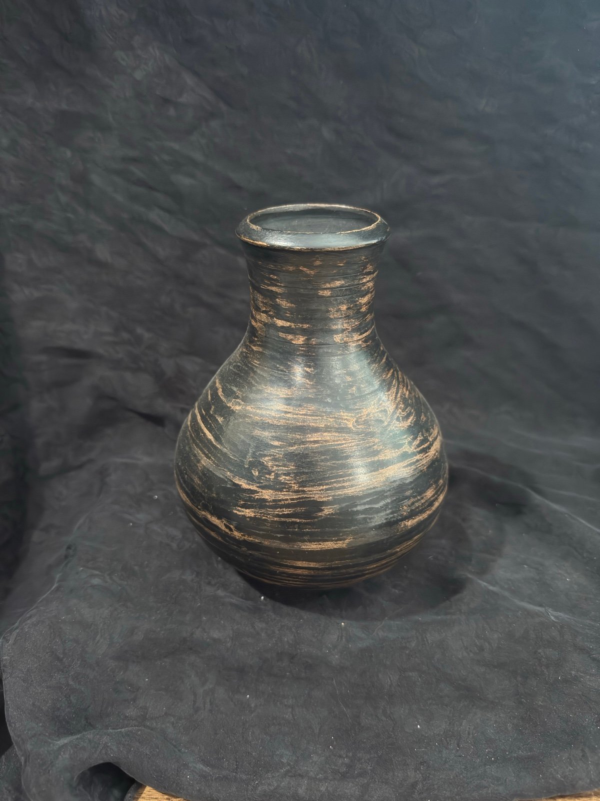 Vintage Ceramic Pottery Vase Raquel's Collection Made In Peru