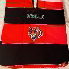 Bengals Vintage Handmade Poncho
