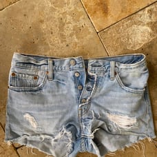 Levis jean shorts