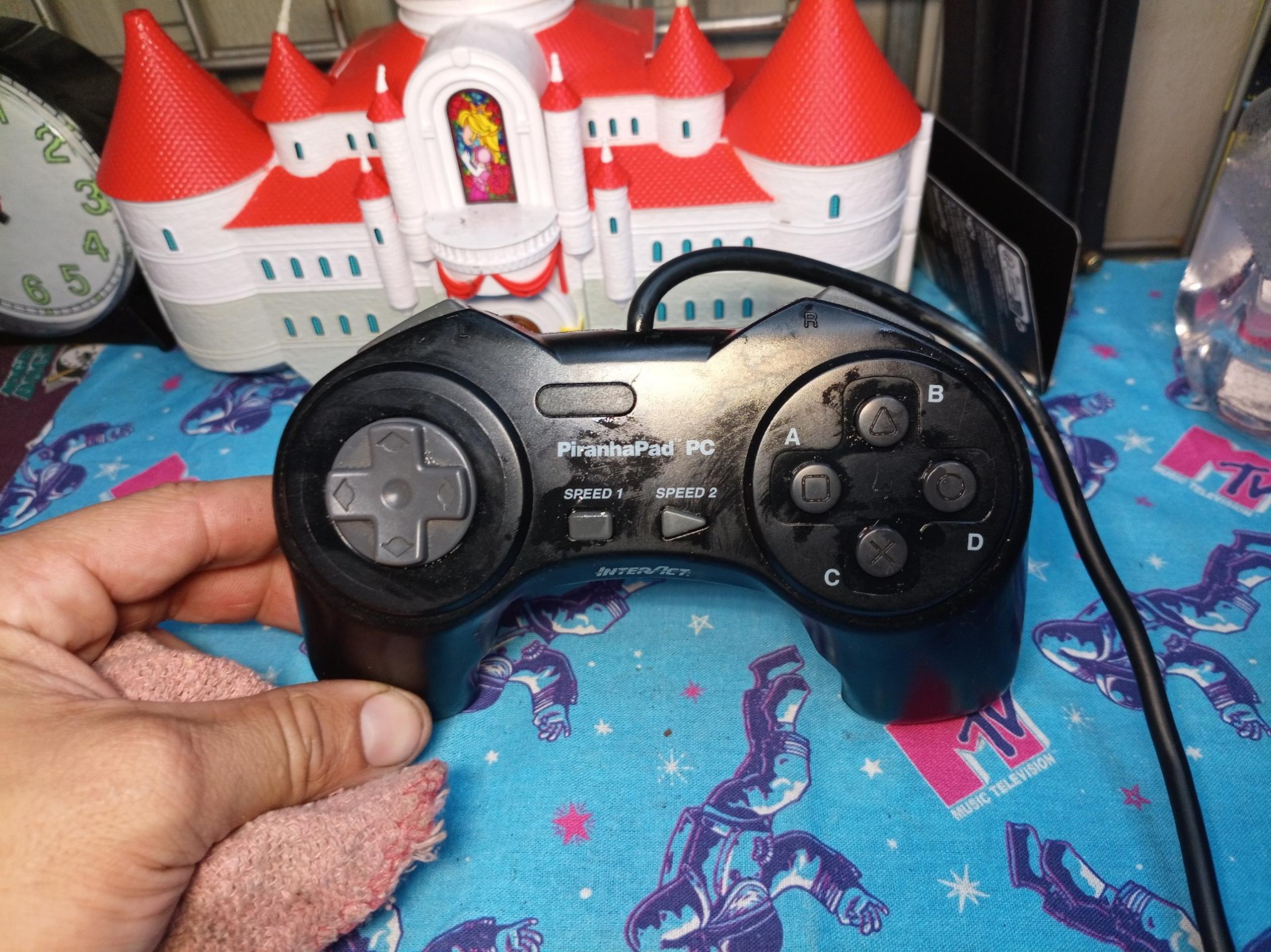 Performance PC Propad 4 gamepad game controller with game port connector