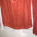 Free People Peach Sequence Long Sleve Shirt