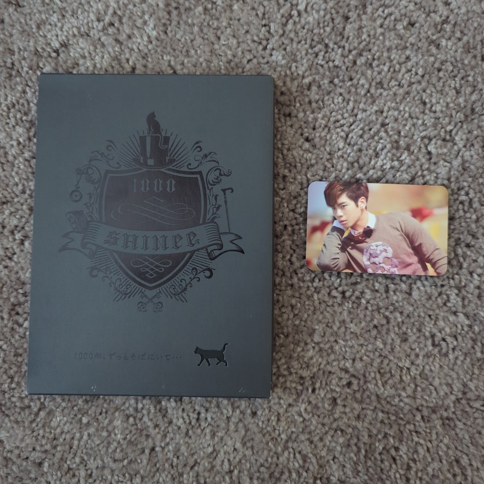 SHINee 1000 Years... Japanese album: CD/DVD + Jonghyun photocard
