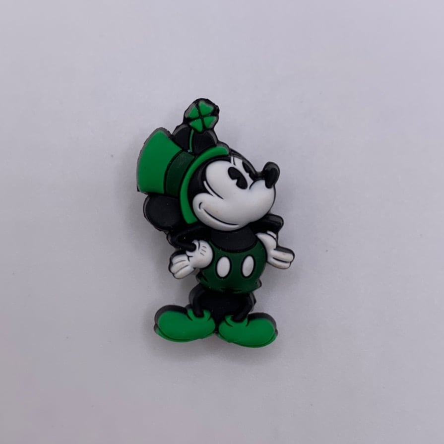 Authentic/Rare St. Patrick's Day Irish Mickey Mouse Crocs Jibbitz Charm