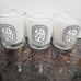3 Diptyque candles (3 x figuire) 70g each